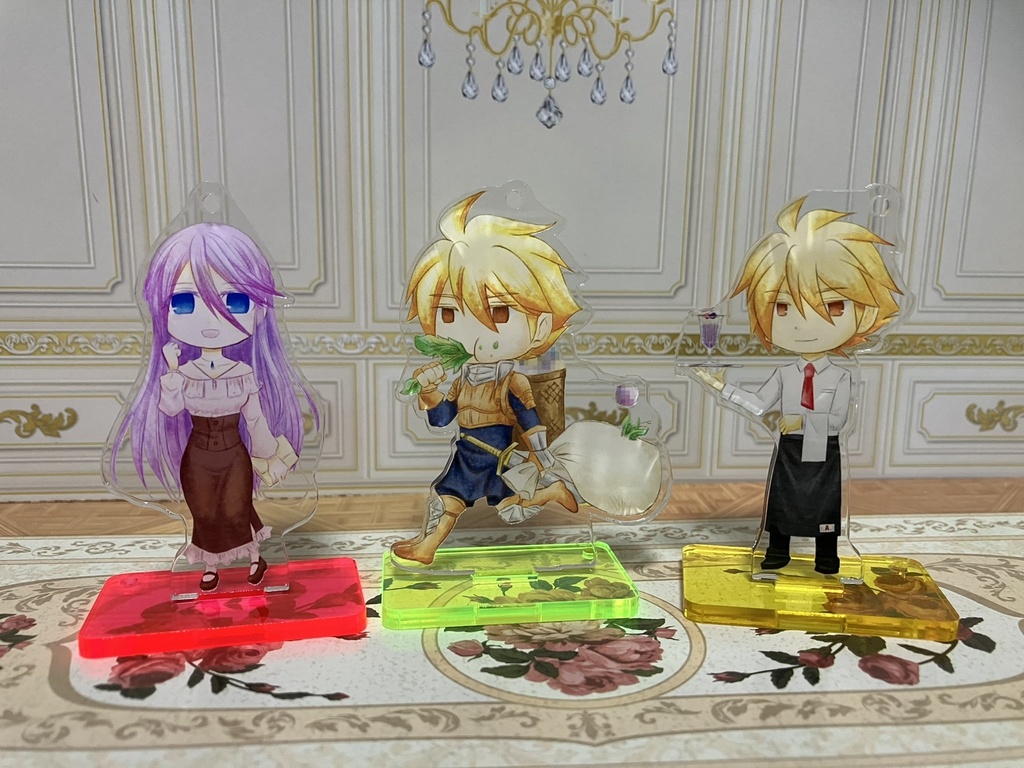 LALアクリルキーホルダー・スタンド