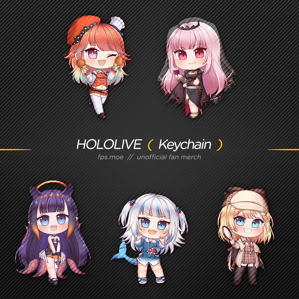ホロライブキーホルダー