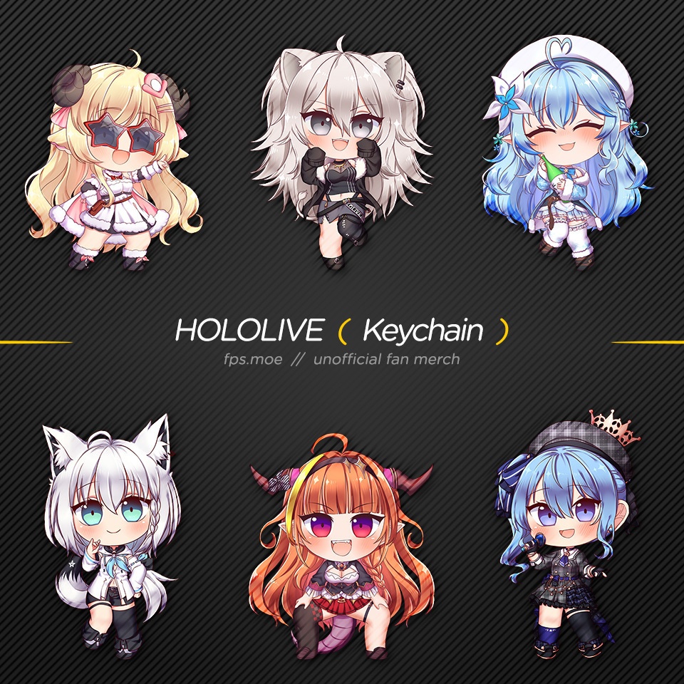 ホロライブキーホルダー