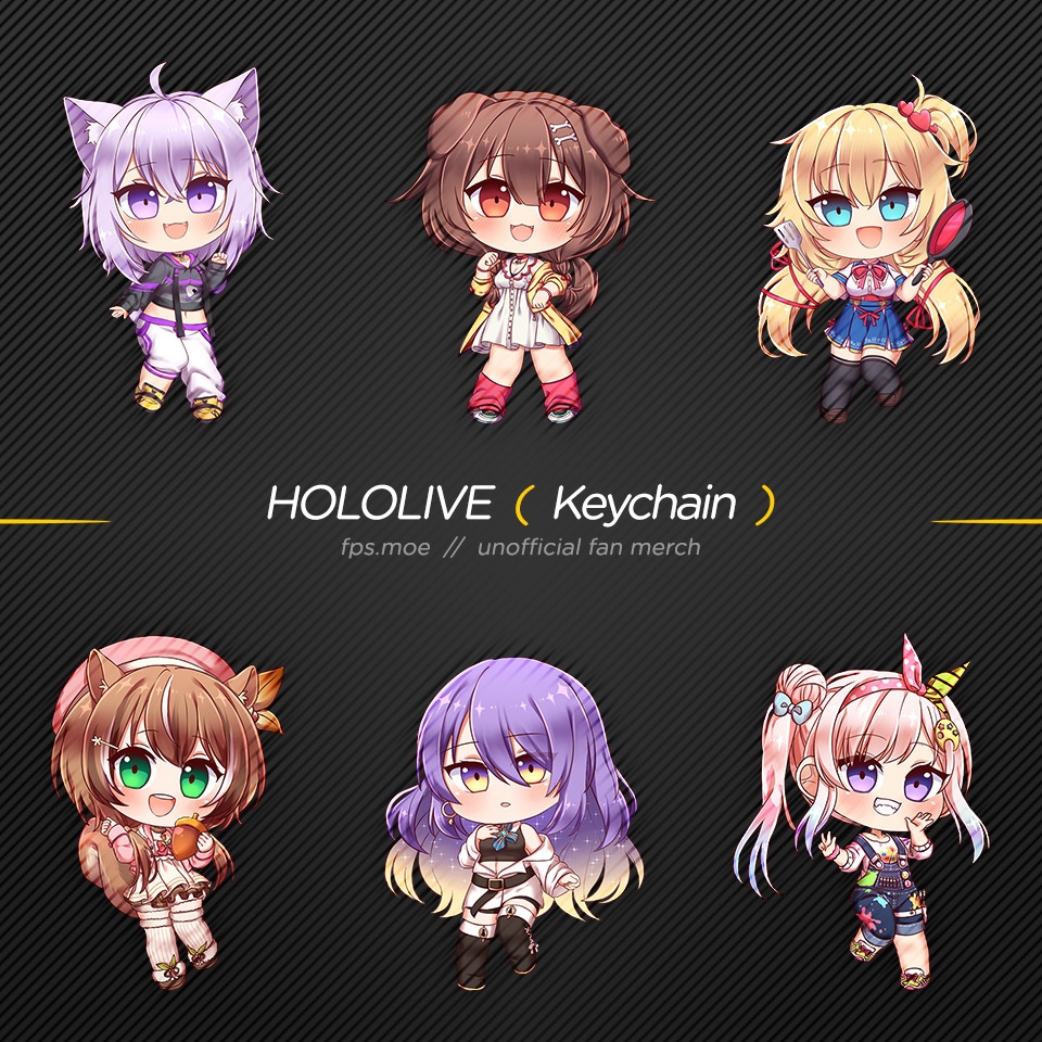 ホロライブキーホルダー
