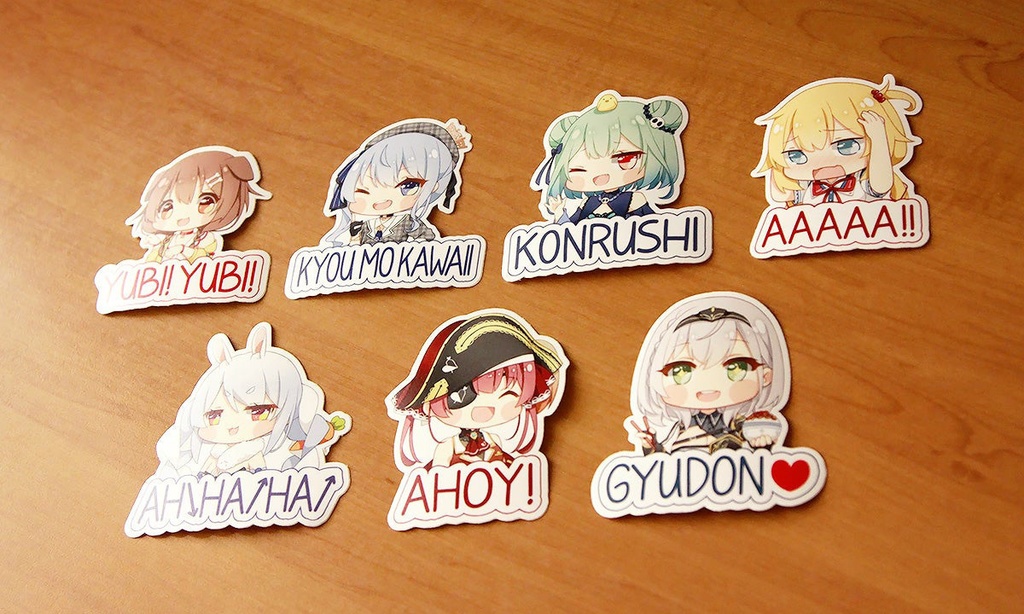 Hololive EN Myth ステッカー