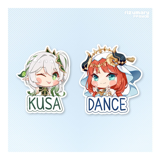 原神ステッカー