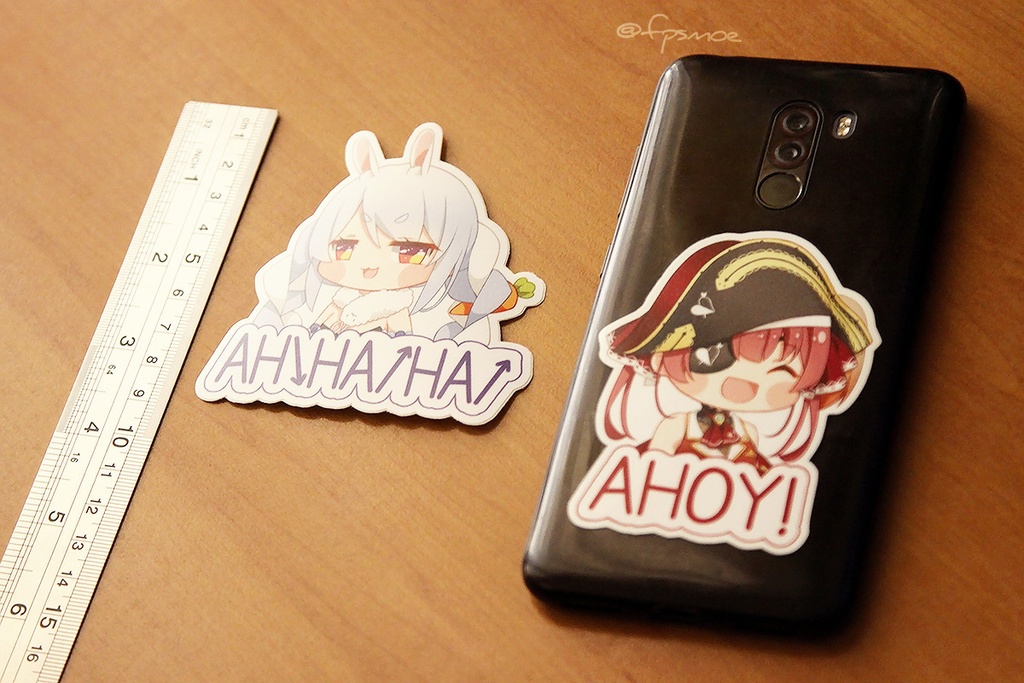 ホロライブ第2世代ステッカー