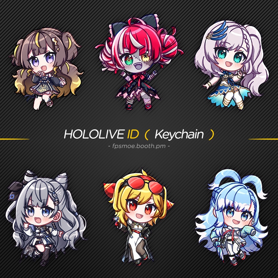Hololive ID キーホルダー