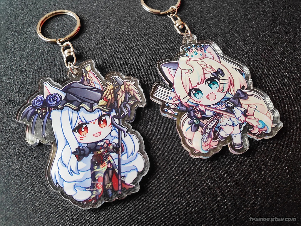 Nijisanji EN Ethyria 新しい衣装 キーホルダー