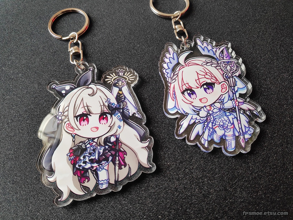 Nijisanji EN Ethyria 新しい衣装 キーホルダー