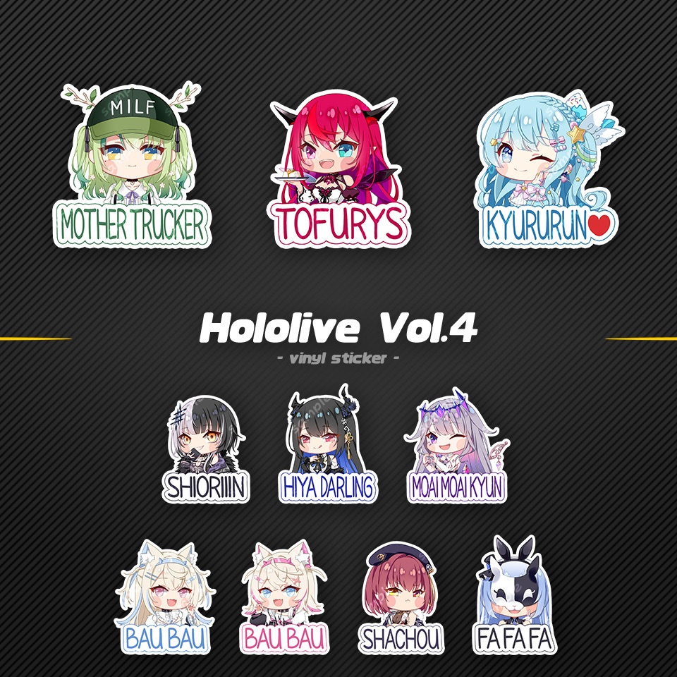 ホロライブ ステッカー Vol.4