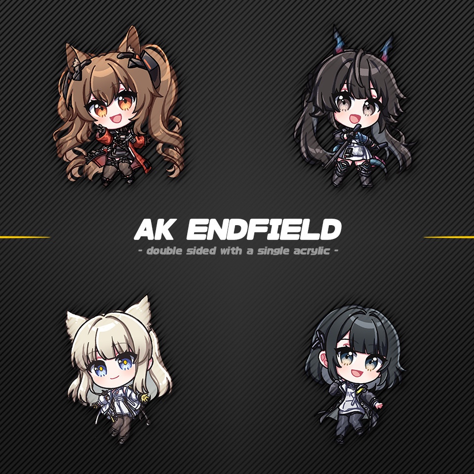 アークナイツ エンドフィールド キーホルダー - FPSMOE - BOOTH