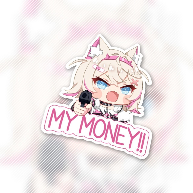 My Money Sticker