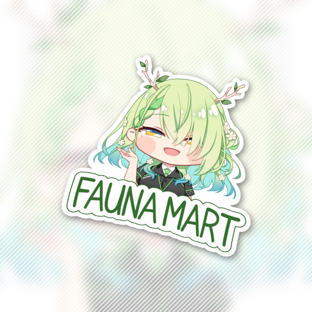 Fauna Mart Sticker