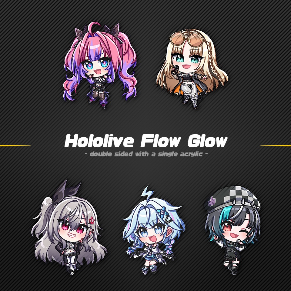 ホロライブ Flow Glow キーホルダー