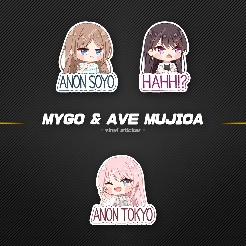 AveMujica & MyGO Sticker
