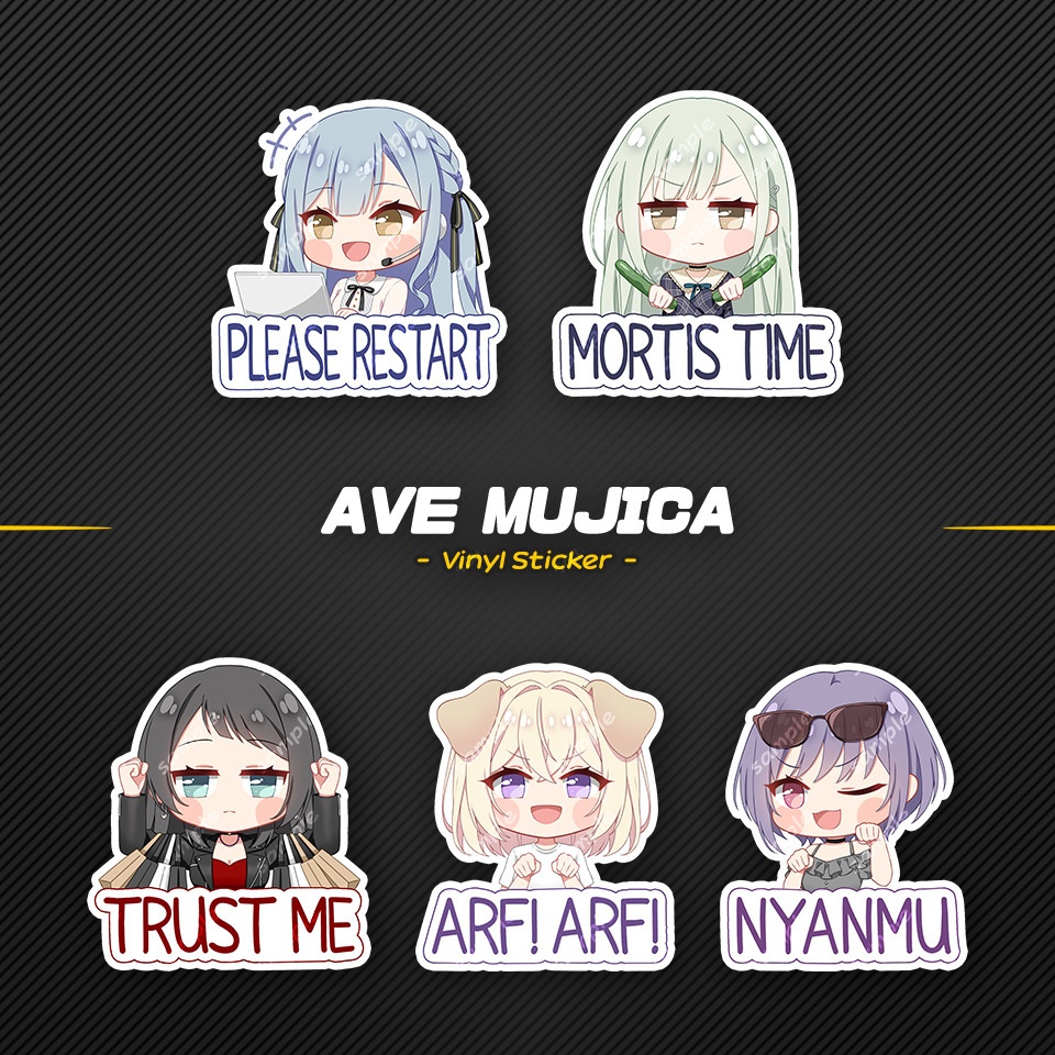 AveMujica & MyGO Sticker