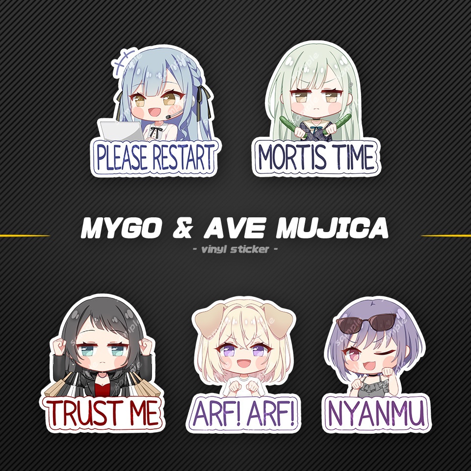 AveMujica & MyGO Sticker