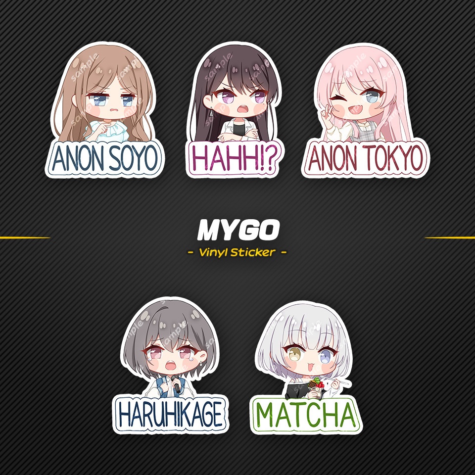 AveMujica & MyGO Sticker