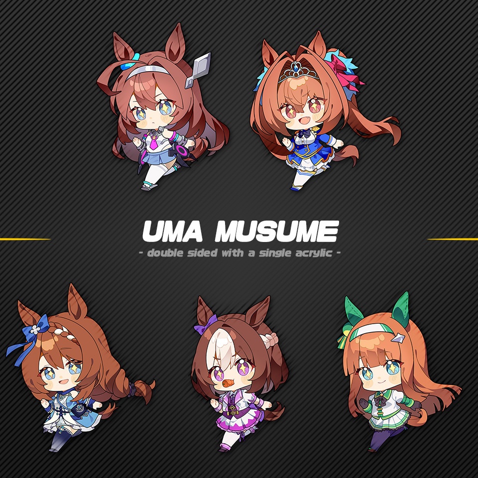 ウマ娘キーホルダー