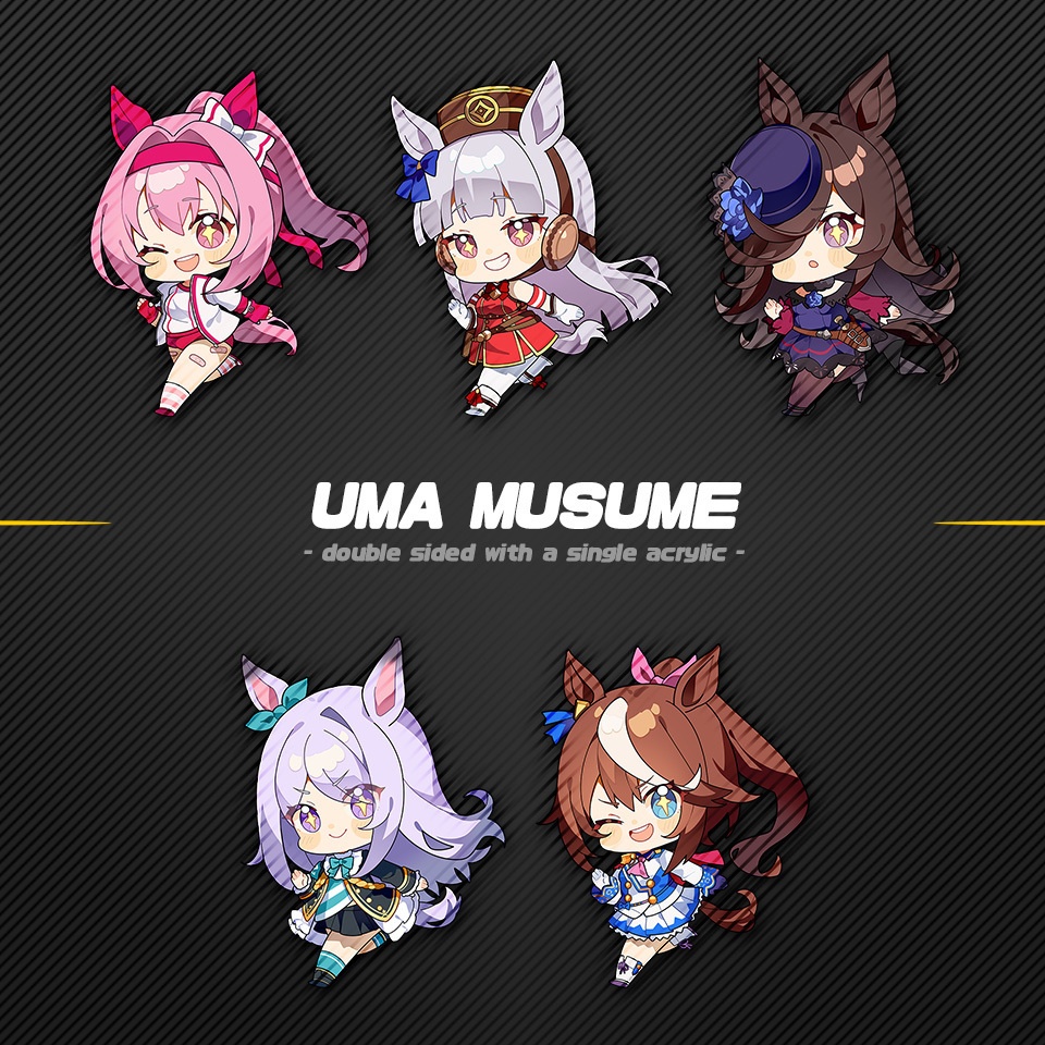 ウマ娘キーホルダー