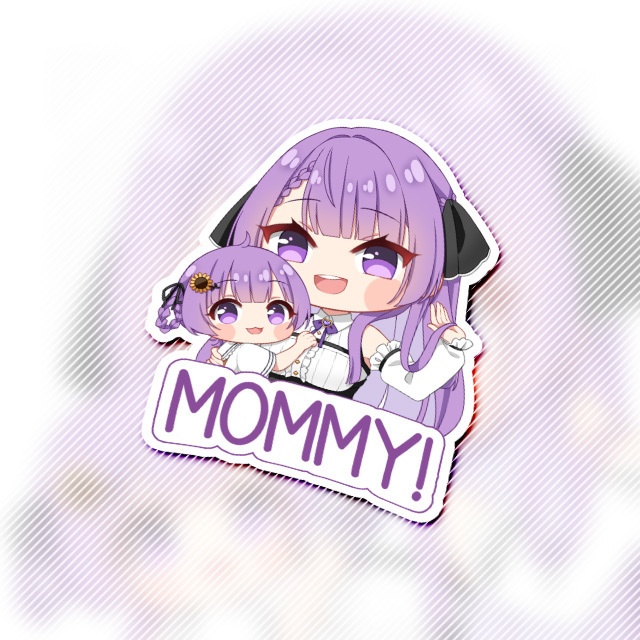 乙夏れいカステッカー