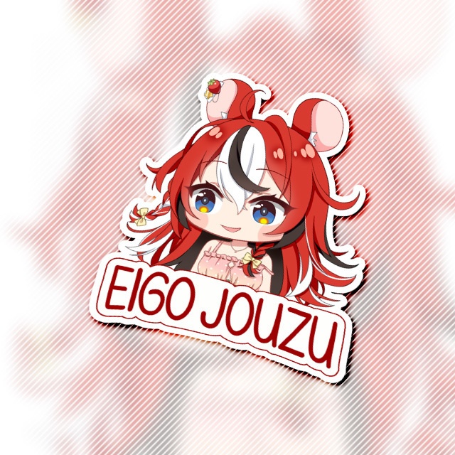 Eigo Jouzu Sticker