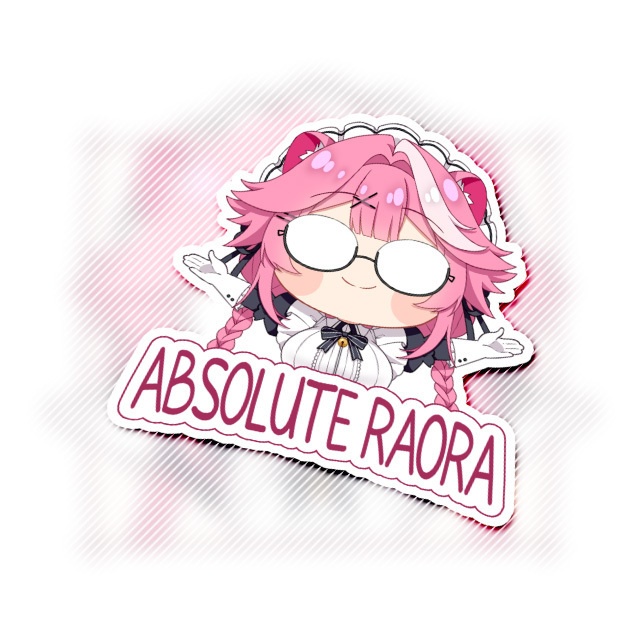 Absolute Raora Sticker