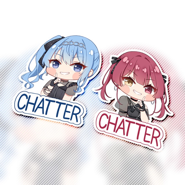 Chatter Chatter Sticker