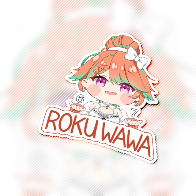 Roku Wawa Sticker