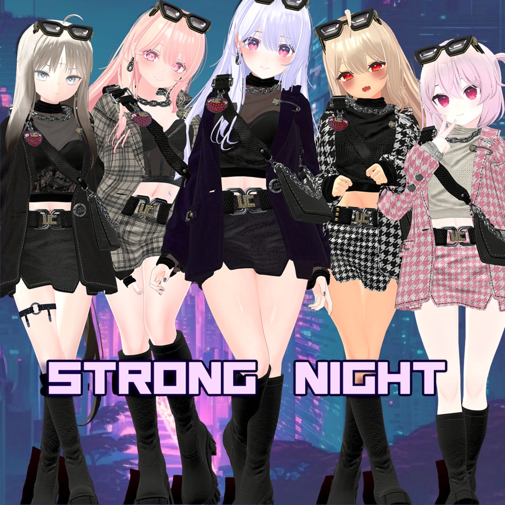 StrongNight♡5アバター対応！(テーラージャケットセット )