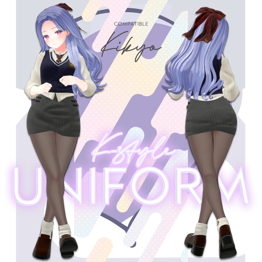 🦋K-Style UNIFORM🦋【マヌカ/森羅/萌/桔梗/水瀬/セレスティア/ライム/ルゼブル/凪夜瑠璃】