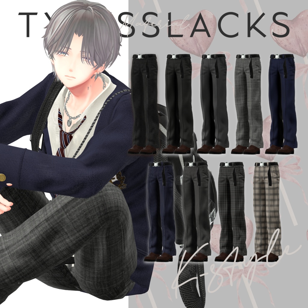 🦋K-Style UNIFORM🦋【マヌカ/森羅/萌/桔梗/水瀬/セレスティア/ライム/ルゼブル/凪夜瑠璃】