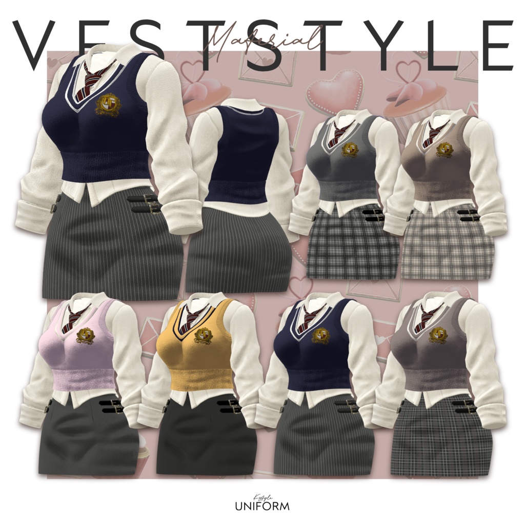 MANUKA対応SET🦋K-Style UNIFORM🦋🌟Twinkle ROOMWEAR🌟