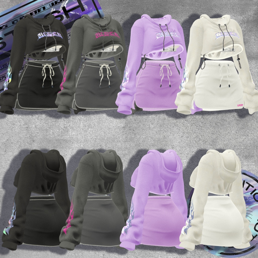 💜EFFORTLESS WEAR💜8アバター対応