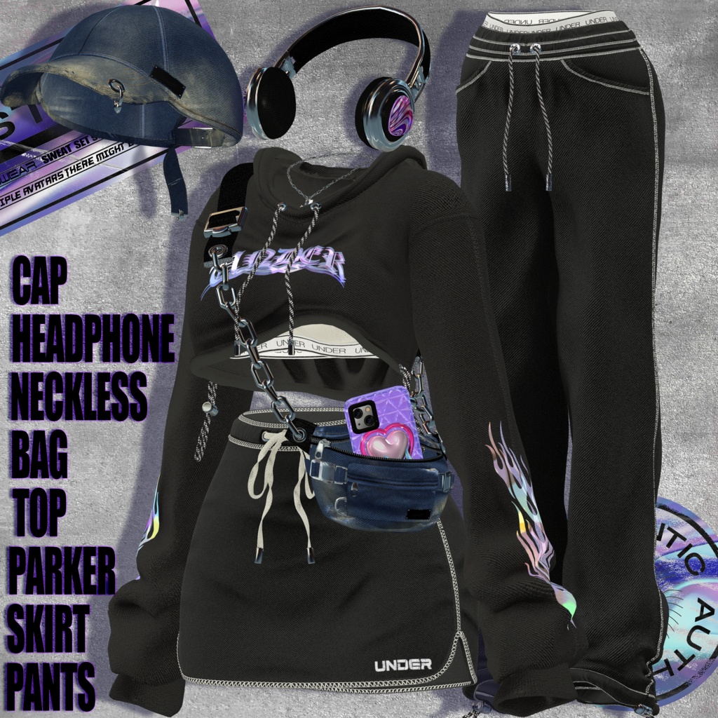 💜EFFORTLESS WEAR💜8アバター対応