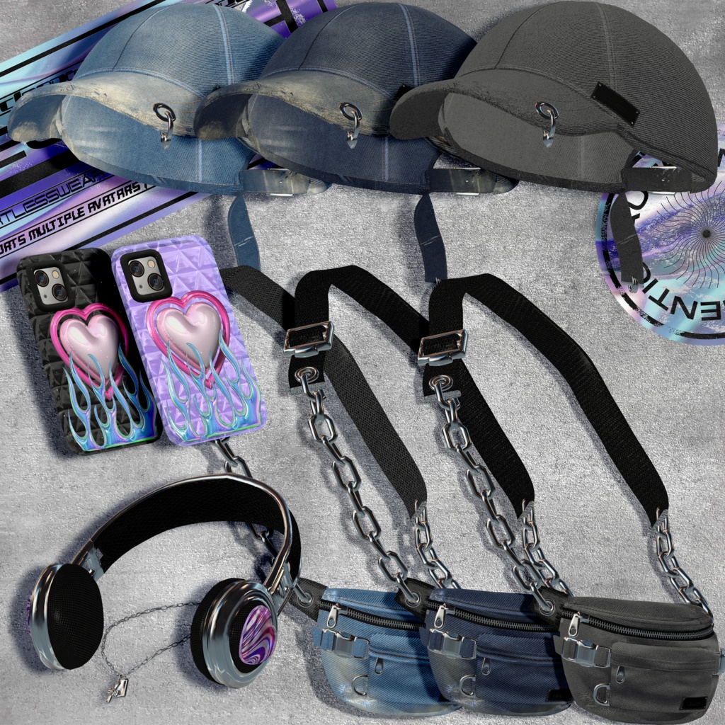 💜EFFORTLESS WEAR💜8アバター対応