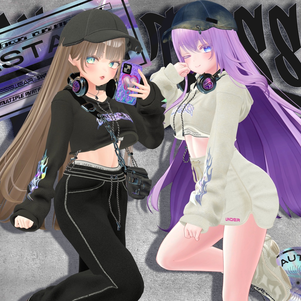 💜EFFORTLESS WEAR💜8アバター対応