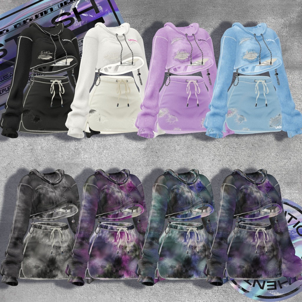 💜EFFORTLESS WEAR💜8アバター対応