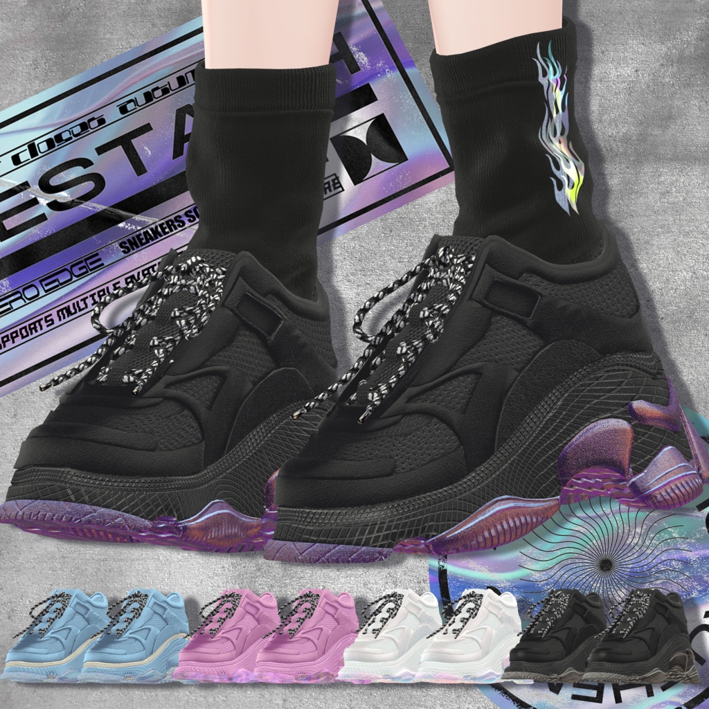 💛AERO EDGE💛複数アバター対応靴