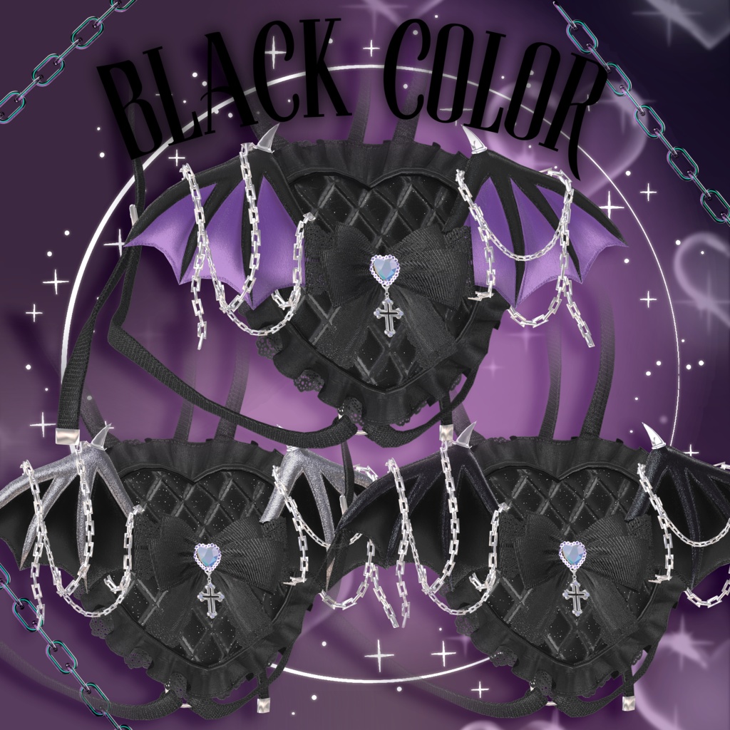 💜🦇いたずらデビル🦇💜9アバター対応