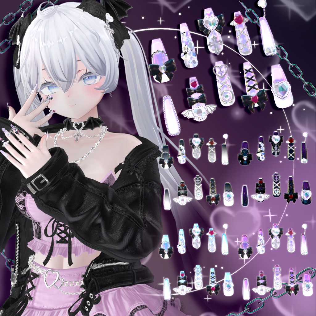 💜🦇いたずらデビル🦇💜9アバター対応