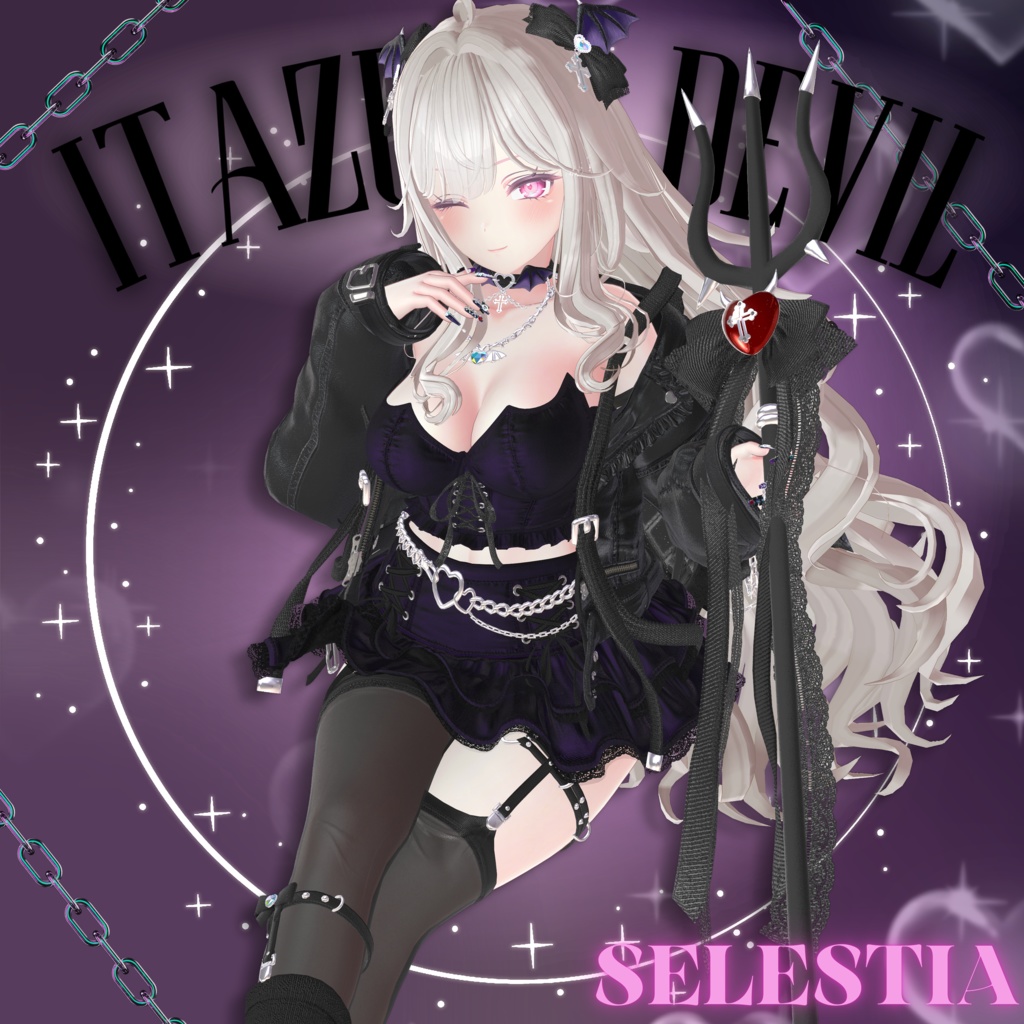 💜🦇いたずらデビル🦇💜9アバター対応