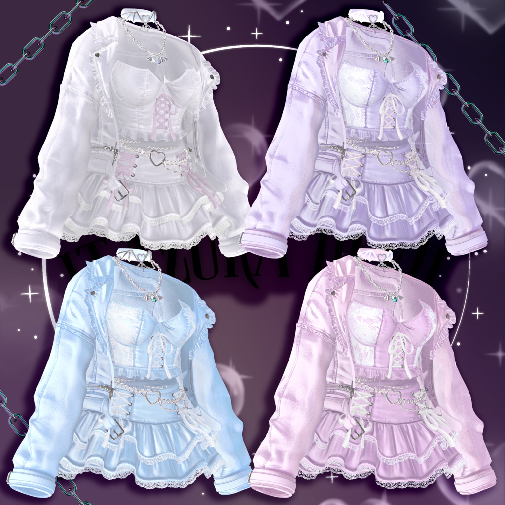 💜🦇いたずらデビル🦇💜9アバター対応