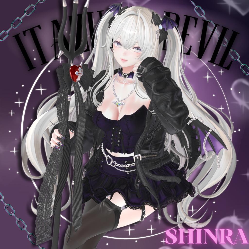 💜🦇いたずらデビル🦇💜9アバター対応