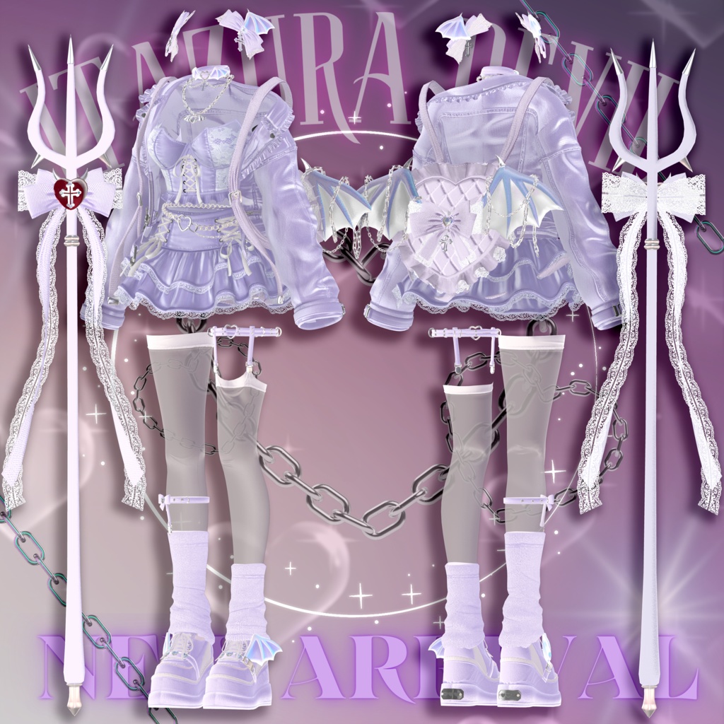 💜🦇いたずらデビル🦇💜9アバター対応