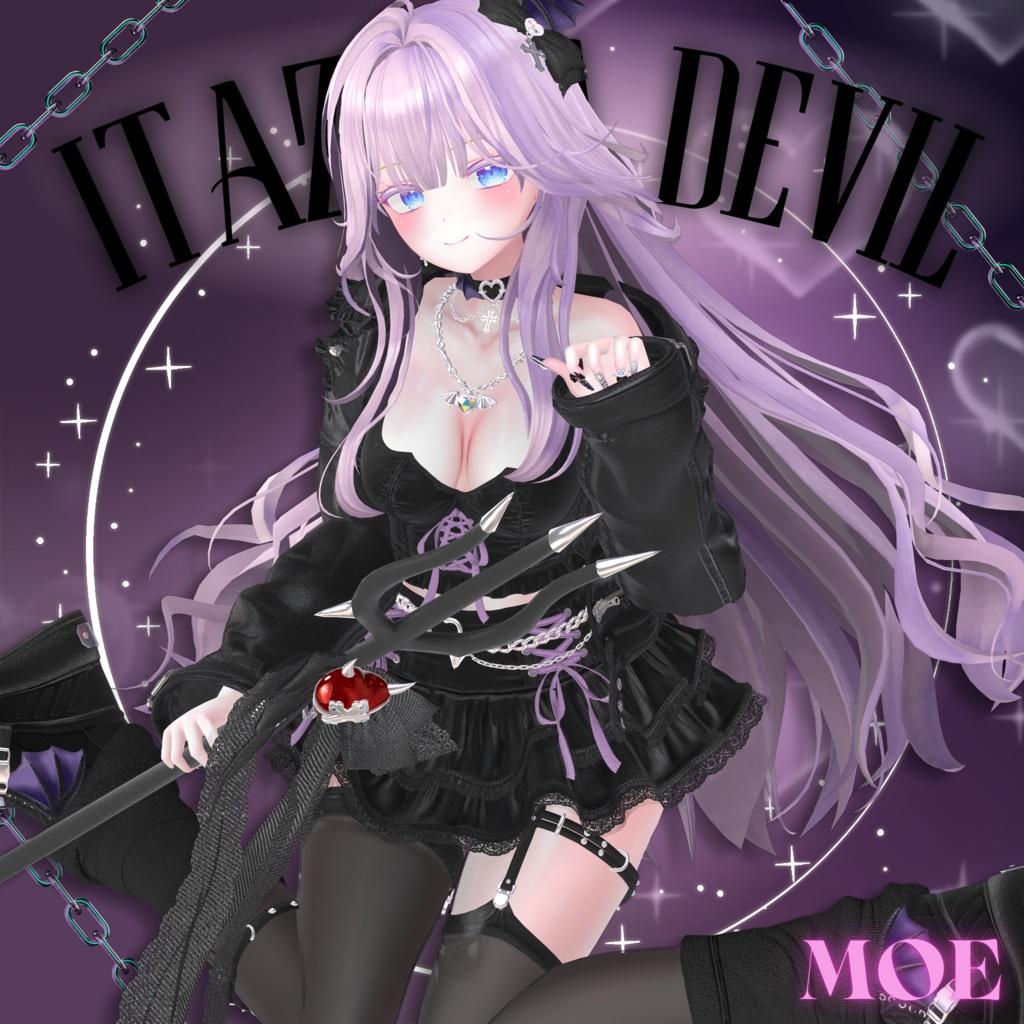 💜🦇いたずらデビル🦇💜9アバター対応