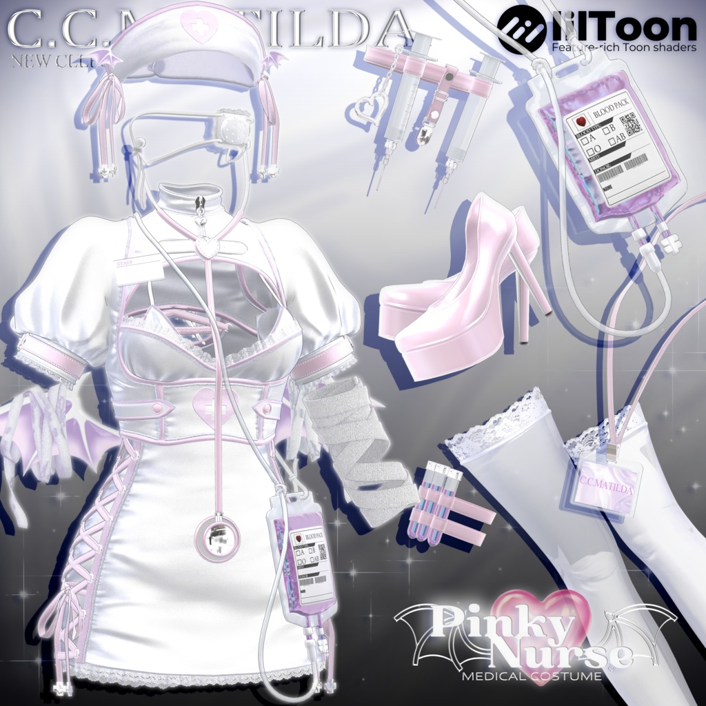 🤍💉ピンキーナース💉🤍15Avatar対応