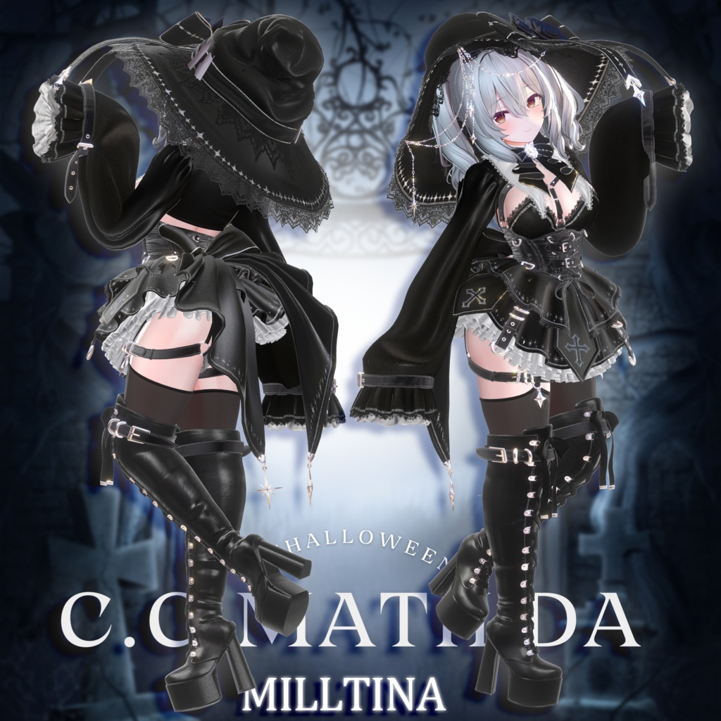 ✟ギミック付き衣装✟グリモワール✟15avatar対応✟