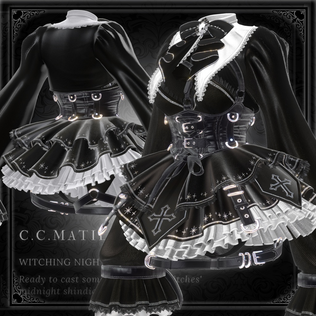 ✟ギミック付き衣装✟グリモワール✟15avatar対応✟