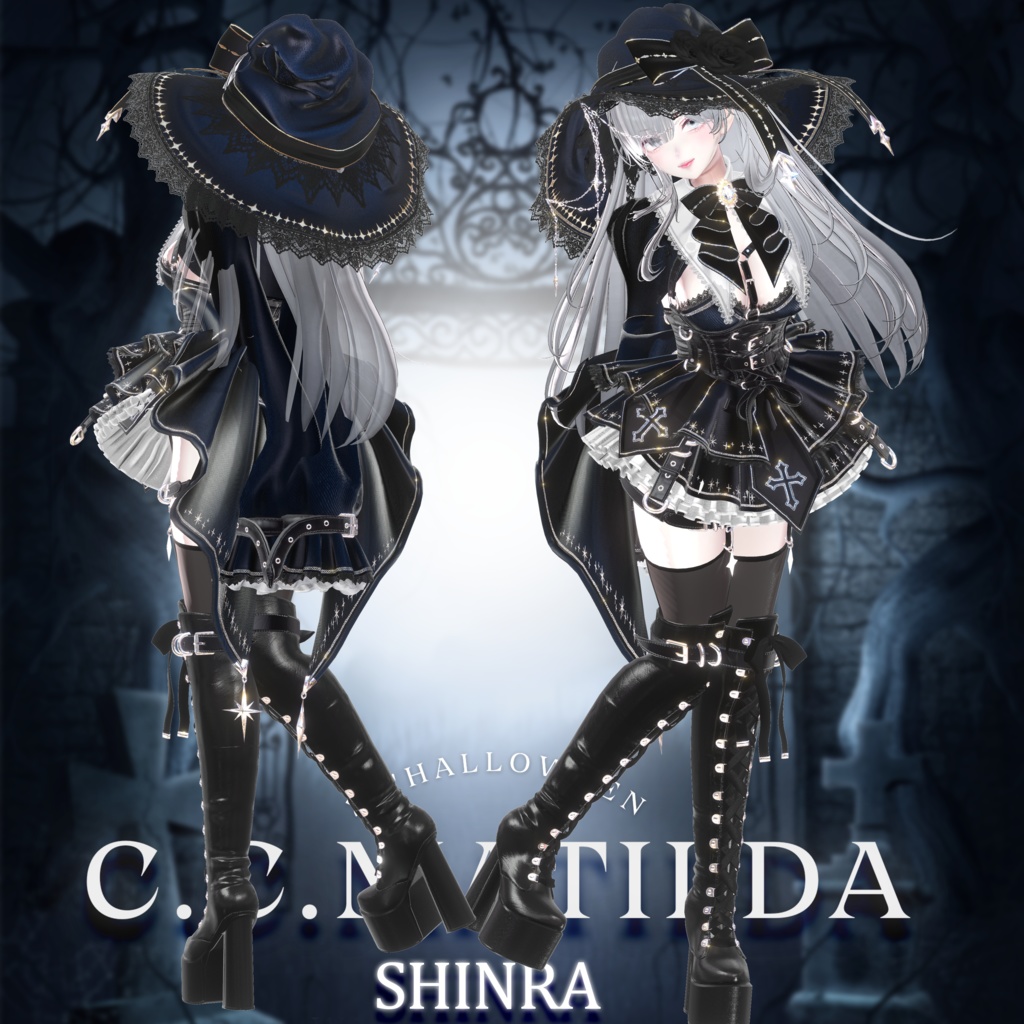 ✟ギミック付き衣装✟グリモワール✟15avatar対応✟