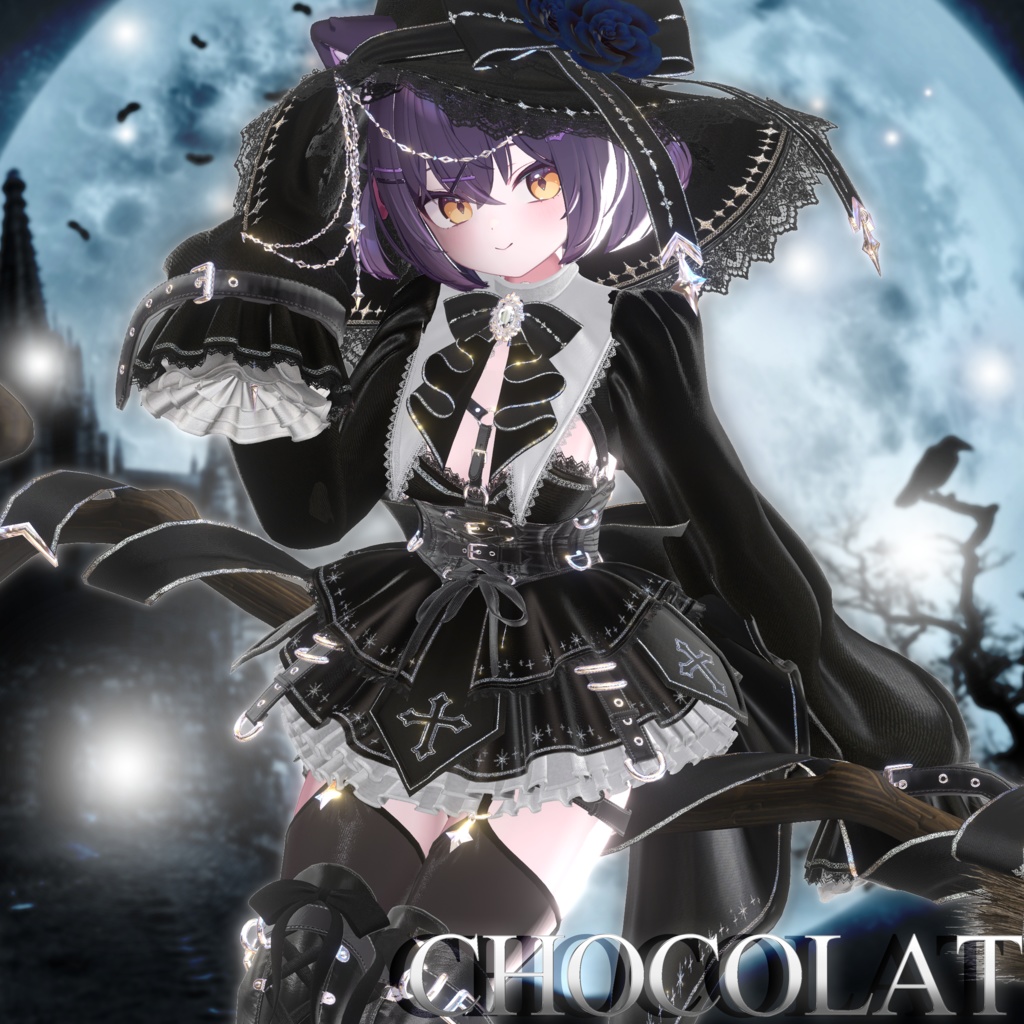 ✟ギミック付き衣装✟グリモワール✟15avatar対応✟