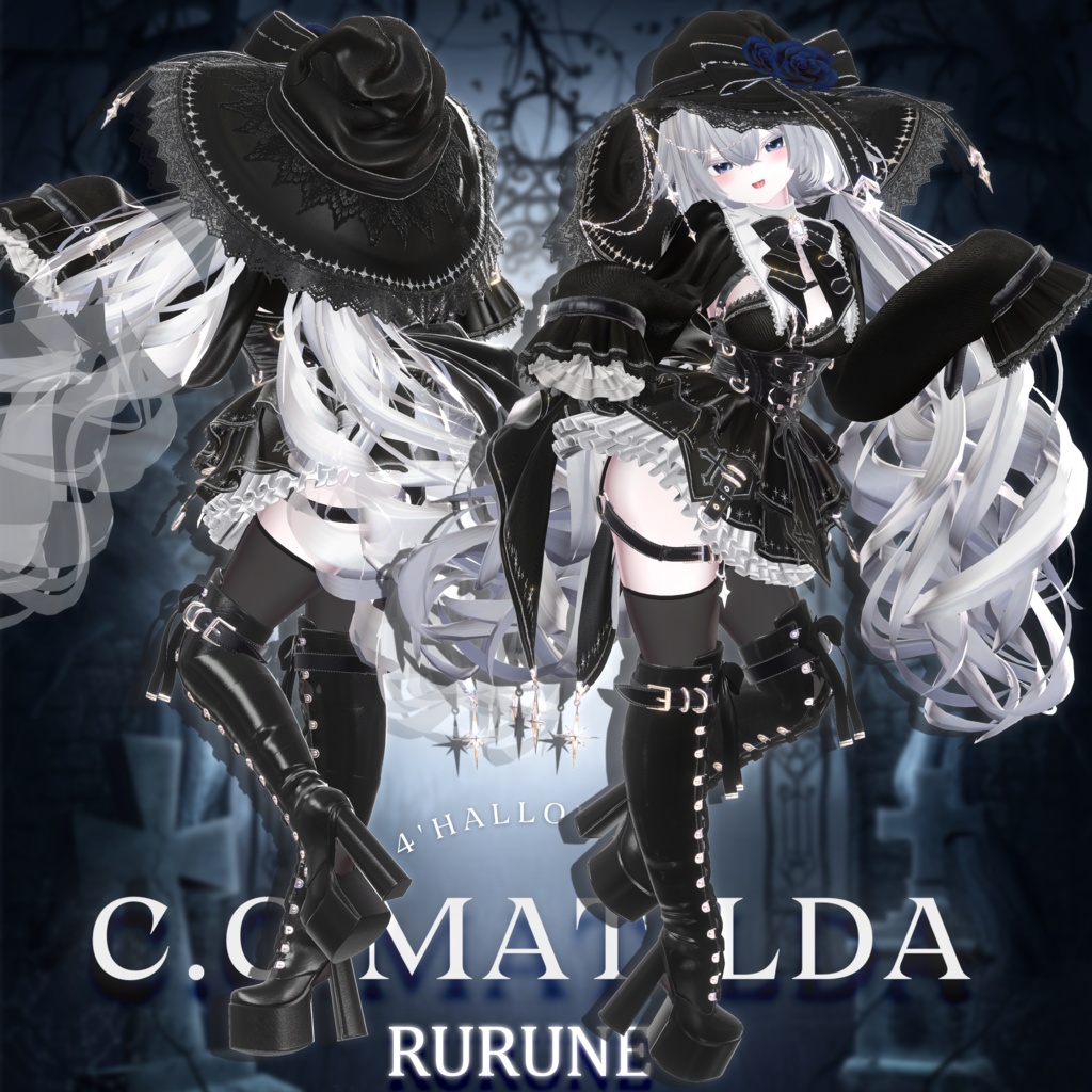 ✟ギミック付き衣装✟グリモワール✟15avatar対応✟