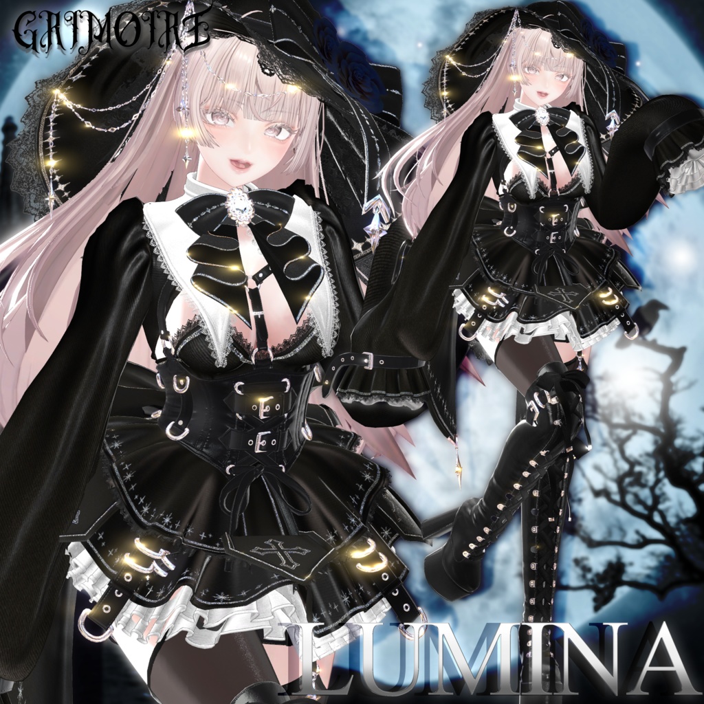 ✟ギミック付き衣装✟グリモワール✟15avatar対応✟